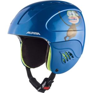 Alpina Sports CARAT modrá (48 - 52) - Detská lyžiarska prilba