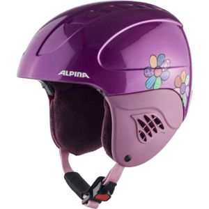 Alpina Sports CARAT ružová (51 - 55) - Detská lyžiarska prilba