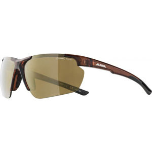 Alpina Sports DEFEY HR Unisex slnečné okuliare, hnedá, veľkosť os