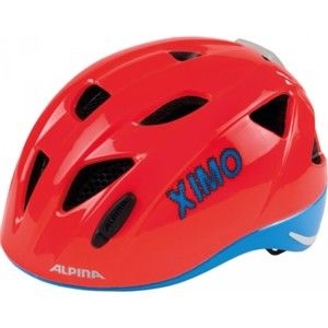 Alpina Sports XIMO FLASH B červená (49 - 54) - Detská cyklistická prilba