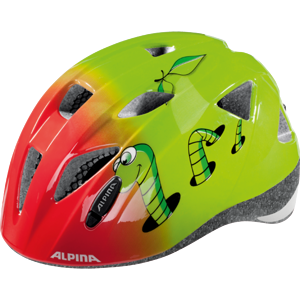Alpina Sports XIMO červená (45 - 49) - Detská cyklistická prilba