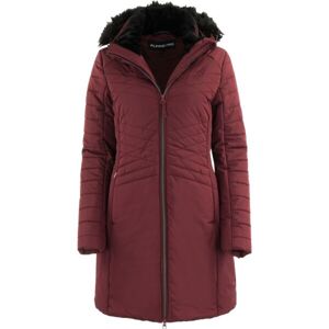 ALPINE PRO CERHA Dámsky kabát, červená, veľkosť S