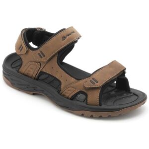 ALPINE PRO CALLAN Pánske sandále, hnedá, veľkosť