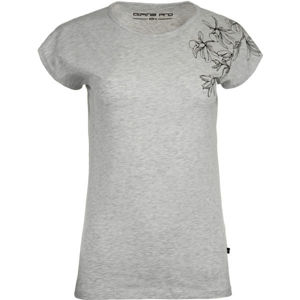 ALPINE PRO AKHILA Dámske tričko, sivá, veľkosť M