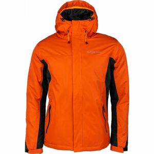 ALPINE PRO ARTON Pánska lyžiarska bunda, oranžová, veľkosť M