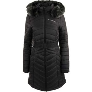 ALPINE PRO CALANA Dámsky kabát, čierna, veľkosť XL