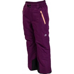 ALPINE PRO DICHRO fialová 164-170 - Detské nohavice