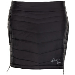 ALPINE PRO ELANA Dámska sukňa, čierna, veľkosť XL