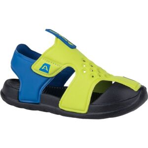 ALPINE PRO GLEBO Detské sandále, svetlo zelená, veľkosť 31