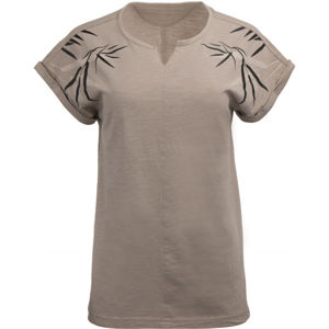 ALPINE PRO GONSA Dámske tričko, béžová, veľkosť XL