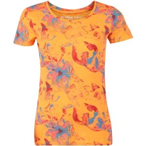 ALPINE PRO HATCHA Dámske tričko, oranžová, veľkosť XL