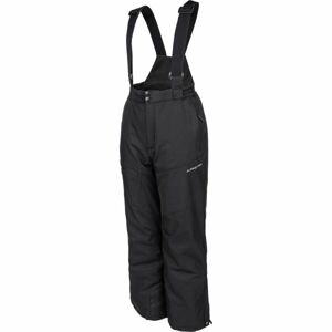 ALPINE PRO HERDO Chlapčenské lyžiarske nohavice, čierna, veľkosť 164-170