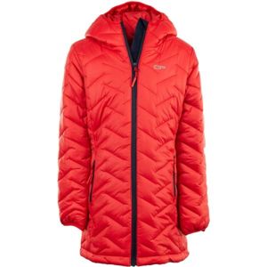 ALPINE PRO EASO 2 Detský kabát, červená, veľkosť 164-170