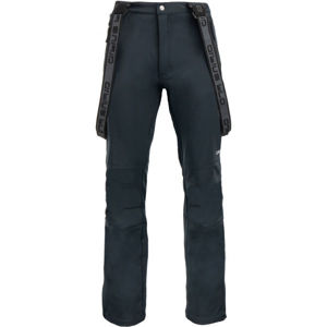 ALPINE PRO KERES Pánske lyžiarske nohavice, čierna, veľkosť M