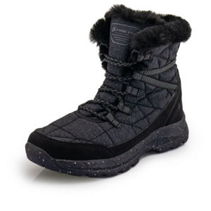 ALPINE PRO FJOLLA Dámska zimná obuv, čierna, veľkosť 40