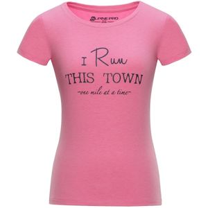 ALPINE PRO BUFFA ružová L - Dámske tričko