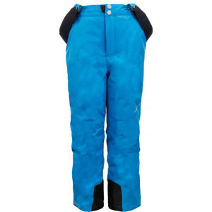 ALPINE PRO MEGGO Detské lyžiarske nohavice, modrá, veľkosť 128-134