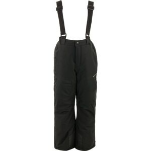 ALPINE PRO MERONO Detské nohavice, čierna, veľkosť 128-134