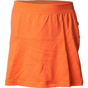 ALPINE PRO MIMOSO Dievčenská sukňa, oranžová, veľkosť 152/158
