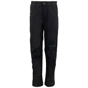 ALPINE PRO REIDENO Detské outdoorové nohavice, čierna, veľkosť 128-134