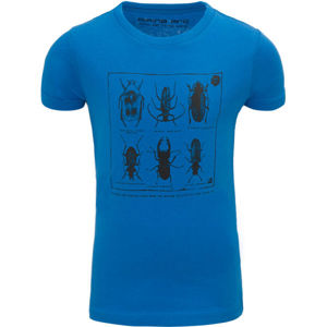 ALPINE PRO SHANTO Chlapčenské tričko, modrá, veľkosť 128-134