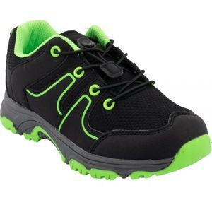 ALPINE PRO THEO zelená 35 - Detská outdoorová obuv