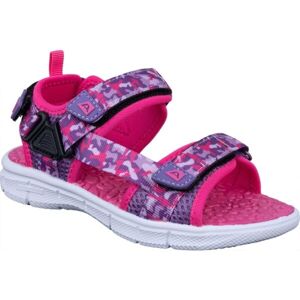 ALPINE PRO TIRSO Detská letná obuv, ružová, veľkosť 35