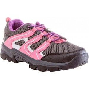 ALPINE PRO VINOSO ružová 35 - Detská outdoorová obuv