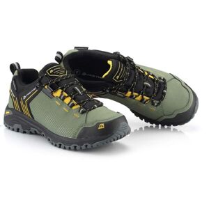 ALPINE PRO ZURREFE Unisex outdoorová obuv, khaki, veľkosť 46