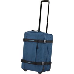 AMERICAN TOURISTER URBAN TRACK DUFFLE/WH S Cestovná taška na kolieskach, modrá, veľkosť os