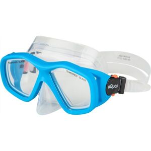 AQUOS BARRACUDA Juniorská potápačská maska, modrá, veľkosť os