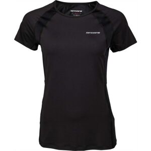 Arcore NELIA Dámske bežecké tričko, čierna, veľkosť XS