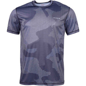 Arcore NICOLO Pánske bežecké tričko, sivá,tmavo sivá, veľkosť
