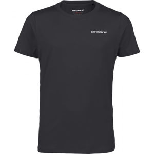 Arcore ALI Detské technické tričko, čierna,sivá, veľkosť