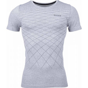 Arcore GREY Pánske bezšvové tričko, sivá, veľkosť