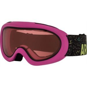 Arcore VISBY Juniorské lyžiarske okuliare, ružová, veľkosť os