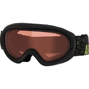 Arcore VISBY Juniorské lyžiarske okuliare, čierna,svetlo zelená, veľkosť