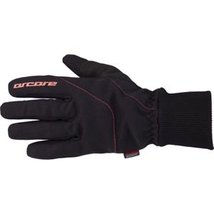 Arcore WINTERMUTE Zimné rukavice, čierna,oranžová, veľkosť