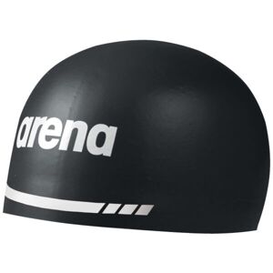 Arena 3D SOFT Pretekárska plavecká čiapka, čierna, veľkosť XL
