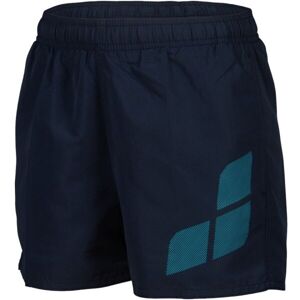 Arena BEACH SHORT LOGO JR Chlapčenské športové šortky, tmavo modrá, veľkosť 6/7