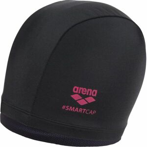 Arena SMART CAP SWIMMING Plavecká čiapka na dlhé vlasy, čierna, veľkosť os