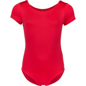 Aress ARABELA Dievčenský gymnastický dres, červená, veľkosť 116-122