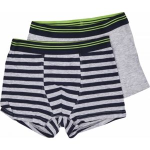 Aress YORK Chlapčenské boxerky, sivá,čierna,zelená, veľkosť