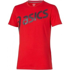 Asics LOGO SS TOP červená S - Pánske tričko