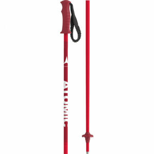 Atomic AMT JR Juniorské lyžiarske palice, červená, veľkosť 100