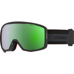 Atomic COUNT JR SPHERICAL Juniorské lyžiarske okuliare, čierna, veľkosť os