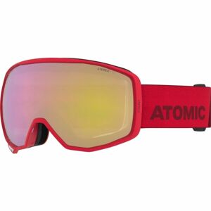 Atomic COUNT STEREO Lyžiarske okuliare, červená, veľkosť os