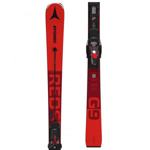Atomic REDSTER G9 + X 12 GW Unisex zjazdové lyže, červená, veľkosť 183