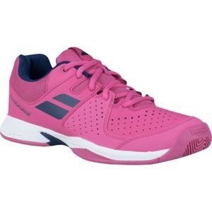 Babolat PULSION AC ružová 6 - Juniorská tenisová obuv