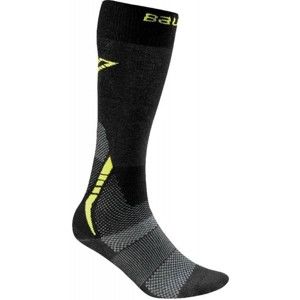 Bauer PREMIUM TALL SKATE Hokejové ponožky, čierna, veľkosť S